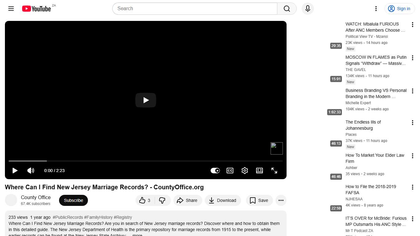 Where Can I Find New Jersey Marriage Records? - CountyOffice.org - YouTube